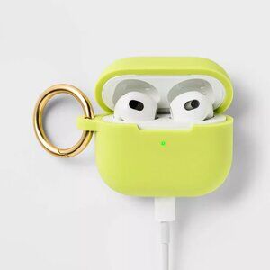 Heyday Apple AirPods (3rd Generation) Silicone Case with Clip